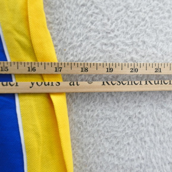 Tommy Jeans Dress Womens Small Golden State Warriors Blue Yellow Sleeveless NBA - Picture 5 of 8